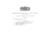 British Waterways Act 1983 - Legislation.gov.uk...collective 1983 titles. (2) The British Waterways Acts of 1963, 1965, 1966, 1971, 1974 and 1975 and this Act may be cited together