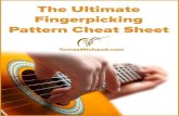 The Ultimate Fingerpicking Pattern Cheat Sheet · 2020. 11. 13. · The Ultimate Fingerpicking Pattern Cheat Sheet 4 Tomasmichaud.Com | © 2015 Tomas Michaud. All Rights Reserved