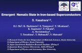 Emergent Nematic State in Iron-based Superconductors...Emergent Nematic State in Iron-based Superconductors H.J. Shi 2, K. Hashimoto , S. Tonegawa 2, Y. Mizukami , K. Sugimoto3, T.