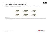 NINA-B3 series, system integration manual · 2020. 12. 8. · UBX-17056748 - R11 System description Page 6 of 67 C1-Public . 1 System description . 1.1 Overview and applications .