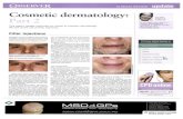 Cosmetic Dermatology two - uRepublic · 2016. 1. 29. · Cosmetic dermatology: This week's Update continues our review of cosmetic dermatology. We look at the use of filler injections.