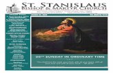 PARISH STAFF October 25, 2020 Vol. XXXIV No. 43 (A)...2020/10/25  · PARISH DEVOTIONS MONDAY -FRIDAY - 5:30PM - Rosary Różaniec MONDAY - 6:30PM - Chaplet to Divine Mercy Koronka