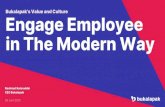 Bukalapak’s Value and Culture Engage Employee in The ... · Engage Employee in The Modern Way Bukalapak’s Value and Culture Rachmat Kaimuddin CEO Bukalapak 29 Juni 2020