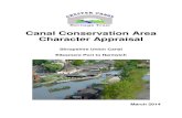 Canal Conservation Area Character Appraisal€¦ · Union Canal, comprising the original Chester Canal, along with the Wirral Line of the Ellesmere Canal and including the aqueduct