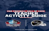 PRO FOOTBALL HALL OF FAME TEACHER ACTIVITY ...blogs.baltimoreravens.com/documents/Pro-Football-Hall-of...be one of the world’s greatest athletes of all time. While the Bulldogs are