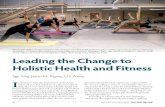 Leading the Change to Holistic Health and Fitness · 2020. 11. 5. · Holistic Health and Fitness Sgt. Maj. Jason M. Payne, U.S. Army I n fiscal year 2021, the Department of the Army