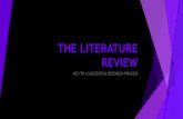THE LITERATURE REVIEW - Research | Trainingirp.wisc.edu/.../2-Writing-Literature-Review.pdf · 2017. 6. 13. · Stages of review Dialectical relationship between the research problem