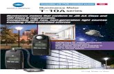 Illuminance meters that conform to JIS AA Class and DIN Class ... - KONICA … · 2012. 12. 9. · Konica Minolta Sensing's Illuminance Measurement Trio ... R2 R3 R4 R5 R6 R7 R8 R9