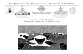 St. Joseph Parish and St. Patrick Missionsaintjoeparish.org/sites/saintjoeparish.org/files/523306... · 2018. 7. 30. · St. Joseph Parish and St. Patrick Mission Diocese of Santa
