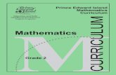 Grade 2 Mathematics - Prince Edward Island · 2013. 9. 27. · CONCEPTUAL FRAMEWORK FOR K-9 MATHEMATICS PRINCE EDWARD ISLAND GRADE 2 MATHEMATICS CURRICULUM GUIDE Page 4 Mathematical