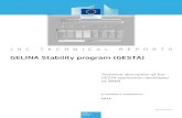 GELINA Stability program (GESTA) · GELINA Stability program (GESTA) Introduction The GESTA (GELINA Stability) program is a LabVIEW application to analyse and document the long term