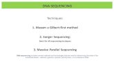 Lezione 7 DNA Seqeuncing 20112020...DNA sequencing includes several methods and technologies that are used for determining the order of the nucleotide bases—adenine, guanine, cytosine,