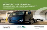 How manufacturers are positioned for zero emission commercial … to... · 2020. 10. 28. · RACE TO ZERO How manufacturers are positioned for zero emission commercial trucks and