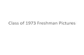 Class of 1973 Freshman Pictures - Allegheny Collegewebmedia.allegheny.edu/pdf/Classof1973FreshmanPictures.pdf · 2013. 7. 11. · Freshmen Rebecca D. Adkins Becky Greenville. Pa.