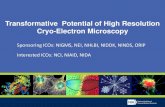 Transformative Potential of High Resolution Cryo-Electron ...commonfund.nih.gov/sites/default/files/CryoEM Council of...Single Particle Reconstruction For molecules in ice. Many particles,