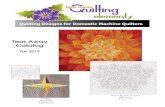 Tear Away Catalog - Urban ElementzCreated especially for every quilter ... Pre-printed quilting paper compatible with any domestic or longarm quilting machine and frame. Place our