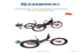 Recumbent Trike Assembly Instruction M-010 And M-010F...Recumbent Trike Assembly Instruction M-010 And M-010F Page 1/15 Check all the parts Main frame (cross frame) Main frame (rear