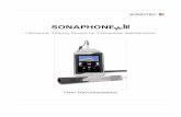 Ultrasonic Testing Device for Preventive Maintenance · 2019. 6. 20. · 2 Notes on your safety ... The SONAPHONE ultrasonic testing device must only be operated by users who have