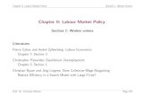 Chapter II: Labour Market Policy...Chapter II: Labour Market Policy Section 1: Worker Unions The role of unions: Unions attract only workers, if collective bargaining implies a higher