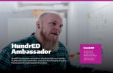 HundrED AmbassadorHundrED Ambassadors is a thriving global community of education stakeholders passionate about bringing change through innovations in K12 education. This voluntary