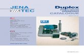 Duplex - Jena Tec Print.pdf · jena-tec duplex - page 2 of 26 overview page 3 heavy duty tool-post grinders page 4/5 internal and external tool-post grinders page 6-9 long reach quills