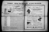 Hickman courier (Hickman, Ky.): 1922-09-14 · THEHICKMANCOURIER "THEOWETArZKIMHOSTHgnCS^f^MMLTfUFCRmAdNT Ml VOL.LXIII. Gettingherejustthesame SEPTEMBERTERM COURTOPENS18TH. OnMonday.
