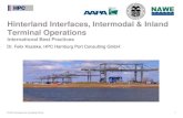 Hinterland Interfaces, Intermodal & Inland Terminal Operations · 2011. 10. 31. · dett cini port bnla ch5t balt mary clet wort laci pnup pnct phit oakl kcsi lbod loui chbg bncl