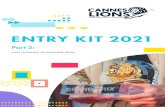 Cannes Lions Festival 2020 - ENTRY KIT 2021 · 2020. 10. 14. · CANNES LIONS AWARDS 2021 ENTRY KIT 2•GETTING READY TO ENTER Sample Entry Forms |Common Info Entry Title GIVE YOUR