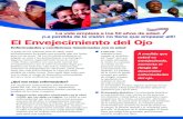 El Envejecimiento del Ojo - National Eye Institute · 2020. 1. 31. · The Aging Eye Age-related eye diseases and conditions Since your 40s, you have probably noticed that you needed