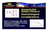 Stereotactic Body Radiation Therapy III · RADIATION THERAPY ONCOLOGY GROUP (RTOG) 0236: A Phase II Trial of Stereotactic Body Radiation Therapy (SBRT) in the Treatment of Patients