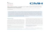 Mycophenolate mofetil as an alternative treatment for …e-cmh.org/upload/pdf/cmh-2015-0040.pdf · 2016. 7. 6. · Mycophenolate mofetil as an alternative treatment for autoimmune