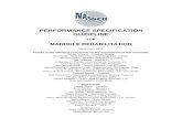 PERFORMANCE SPECIFICATION GUIDELINE€¦ · Manhole Assessment Certification Program (MACP) as developed by NASSCO for providing a uniform coding for the defects typically found in