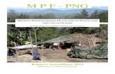 M P F - PNG...Co-direction: Matthews Leavesley, Dpt of Archaeology, Univ. of Papua New Guinea, PNG Lieu géographique Fouilles, prospections et échantillonage dans la région (1)