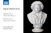 BEETHOVEN - Ludwig van BEETHOVEN (1770â€“1827) March No. 1, WoO 18, Hess 7 â€¢ March No. 2, WoO 19,