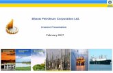 Bharat Petroleum Corporation Ltd....5 Introduction •India’s5th largest company by turnover over INR 1,891 bn in FY16 and INR 2,379 bn in FY15 •India’s2nd largest Oil Marketing