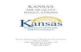 AIR QUALITY REGULATIONSKANSAS AIR QUALITY REGULATIONS Kansas Department of Health and Environment Bureau of Air 1000 SW Jackson St., Suite 310 Topeka, KS 66612 785-296-6024 NOTICE