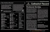 Pentecost Sunday - Liverpool Metropolitan Cathedral · 2015. 5. 22. · 24 May 2015 Pentecost Sunday Mass Intentions Received Pentecost Sunday !!! WEEK COMMENCING: 24 May 2015 Mass