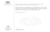 Structural Studies of Mn-X (X=Al, Bi): Permanent Magnetic Materials without Rare Earth ...uu.diva-portal.org/smash/get/diva2:1295906/FULLTEXT01.pdf · 2019. 3. 29. · rare-earth