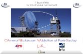 CAmera NEctarcam VAlidation at Paris-Saclay · 2018. 11. 15. · data (site : e.g. Roque de los Muchachos – Canary Islands) Build a NectarCAM camera with 1/4 detector units and