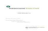 PERMISSION ANALYZER Analyzer... · 2017. 9. 18. · Permission Analyzer reports NTFS permissions from the file system combined with user and group data from the Active Directory.