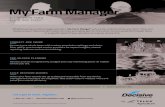 My Farm Manager - Decisive Farming...My Farm Manager ® ALL OF YOUR FARM. ALL IN ONE PLACE Whether you’re a small or large operation, My Farm Manger® acts as the central hub for
