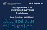 Meeting the Needs of All: Differentiation through Choiceilsa.ie/wp-content/uploads/2017/10/Aoife-Brennan-ILSA... · 2017. 10. 7. · • “Theword ‘pedagogy’is used to mean the