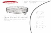 275 Food Steamer Basket - Jomack · 2011. 6. 28. · High quality highly polished stainless steel wire mesh basket 275 90 150 Food Steamer Basket (FS4) 275 90 150 Address: 27-31 Arthurton