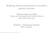 Hunting down systematics in modern galaxy surveys · 2017. 1. 24. · Mohammadjavad Vakili/ 2017-01-24. Tackling PSF and photometric redshift systematics in imaging surveys I Based