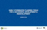 EARLY STORMWATER PLANNING TOOLS FOR A SUCCESSFUL …iswm.nctcog.org/training/iSWM-BMP-Training-Slides-2020... · 2020. 12. 16. · Ashley Lowrie, PE, CFM TBG Mikel Wilkins. ISWM BENEFITS