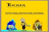 EFFE CTIVE PROTE CTIVE APPAREL - Tucker Safety · 2020. 2. 11. · EFFE CTIVE PROTE CTIVE APPAREL FOR ALL COMMERCIAL KITCHEN APPLICATIONS. X Safety Ð The Þrst of its kind, the SteamGuard