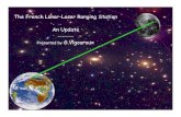 The French Lunar-Laser Ranging Station An Update ------- … · 2002. 10. 30. · Presented by G.Vigouroux. Lageos 6000km Glonass 19000km Etalons à 19000km GPS 20000km Targets ranged