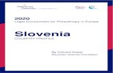 Dafne-EFC 2020 Legal Environment for Philanthropy in Europe, … · 2020. 11. 30. · Dafne-EFC Philanthropy Advocacy: 2020 Legal Environment for Philanthropy in Europe, Slovenia