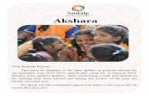 Akshara · 2019. 3. 25. · Dear Sankalp Patrons, This issue of Akshara, is the final update on projects chosen for the academic year 2018-2019, specifically voted for, at Daawat