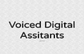 Voiced Digital Assitants · tablet if it cooperates). ... Alexa, play Boots Randolph
